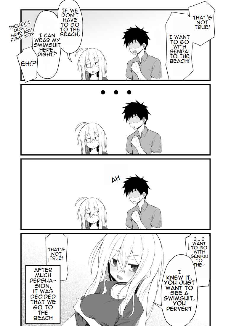 Page 3 Chapter 13 Hanashi ga Susumu Goto ni Me no Kuma ga Kieteiku Onnanoko