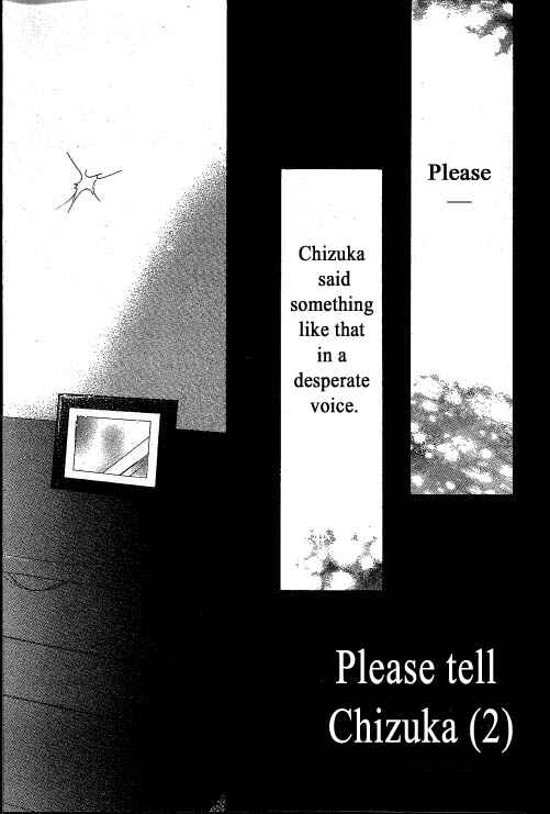 Page 1 Chapter 2 Chizuka-san ni Tsutaete