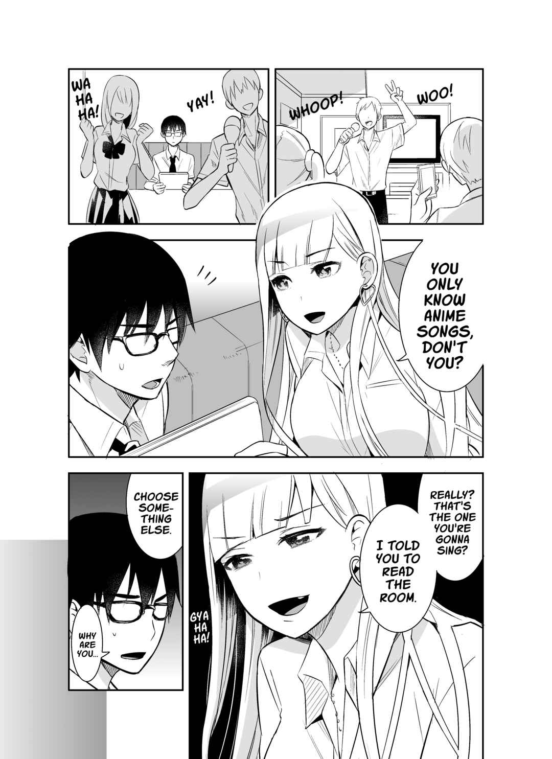 Page 1 Chapter 2 Otaku ni Tsumetai Gyaru