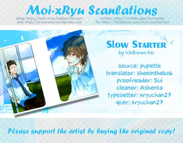 Page 3 Chapter 6 Slow Starter