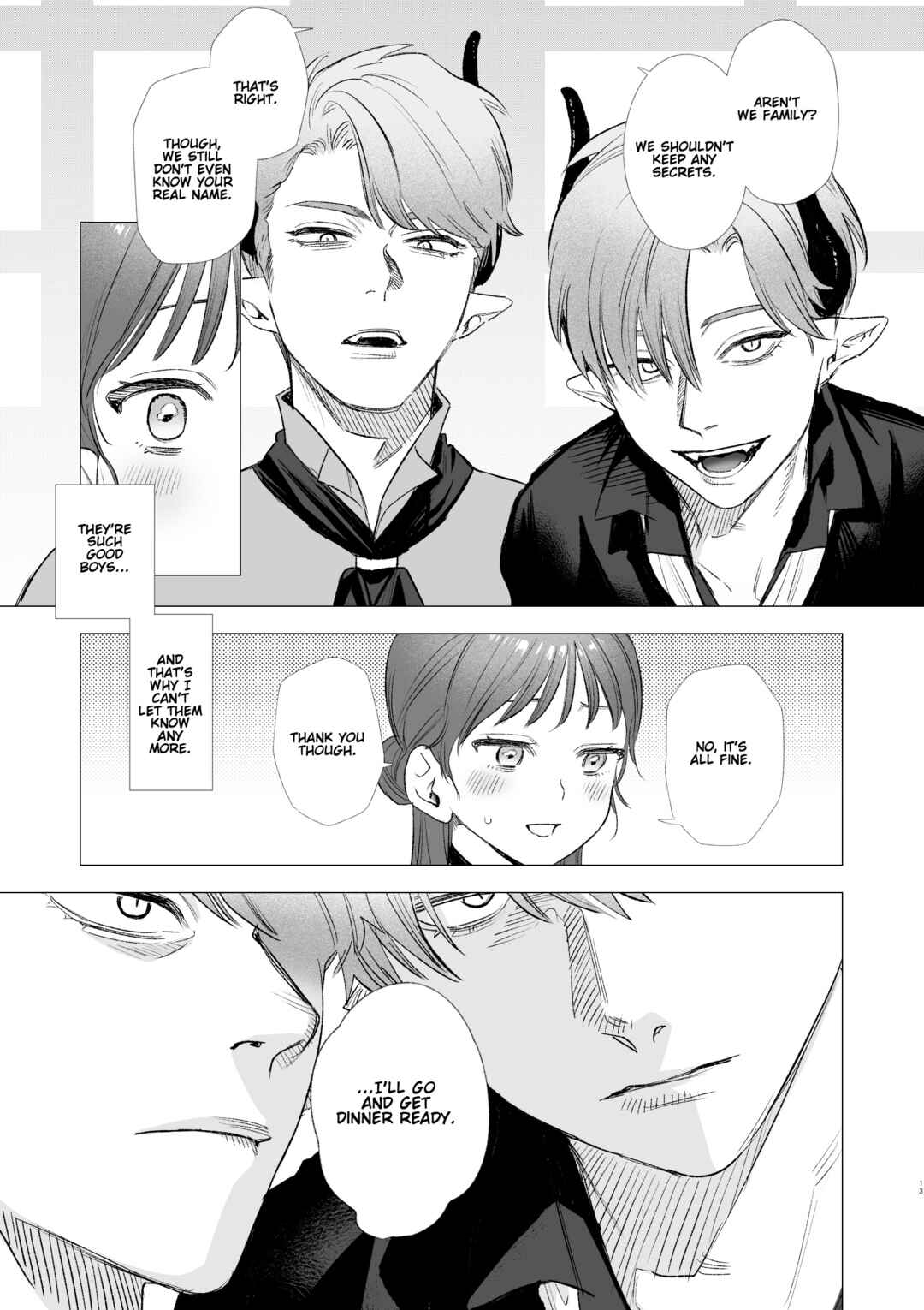Page 13 Chapter Unknown_c850 dog eat dog era ~Ryuujinzoku Dorei no Futago to Saimin Koubi~