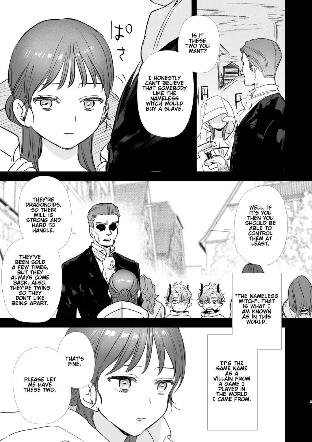 Page 9 Chapter Unknown_c850 dog eat dog era ~Ryuujinzoku Dorei no Futago to Saimin Koubi~