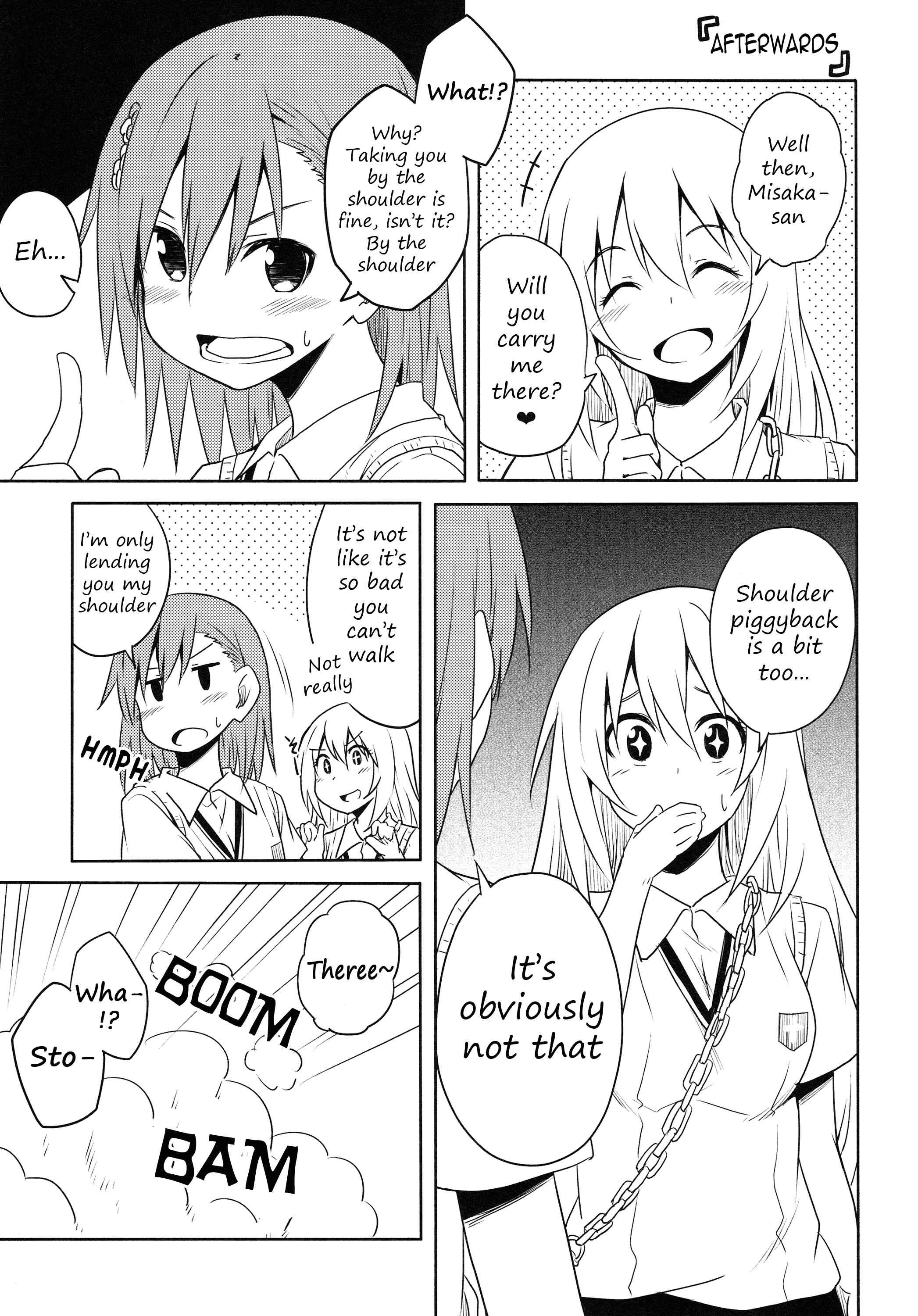 Page 14 Chapter 1 Toaru Kagaku no Railgun - Misa x Misa (Doujinshi)