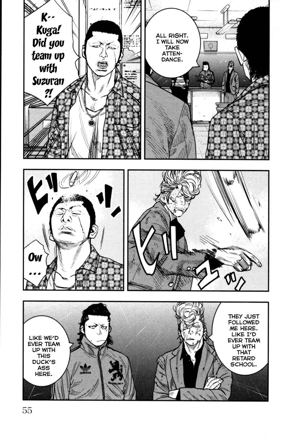 Page 13 Chapter 10 Crows ZERO II - Suzuran x Housen