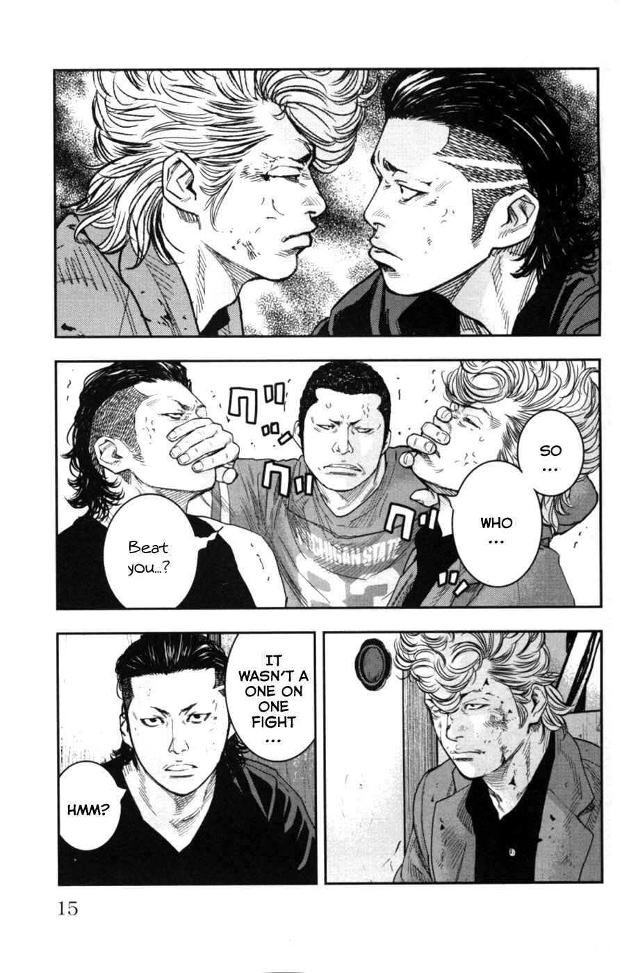 Page 15 Chapter 9 Crows ZERO II - Suzuran x Housen