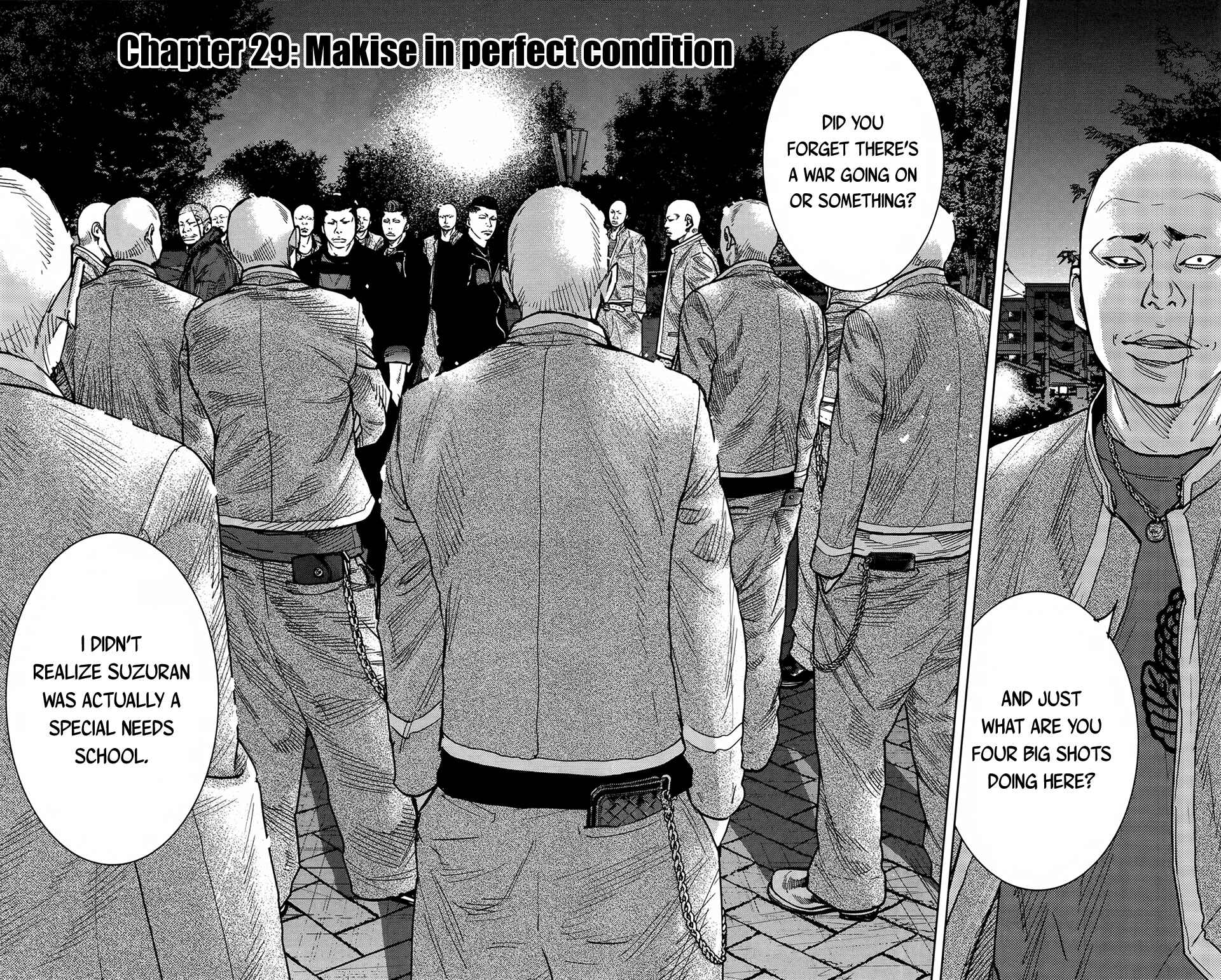 Page 3 Chapter 29 Crows ZERO II - Suzuran x Housen