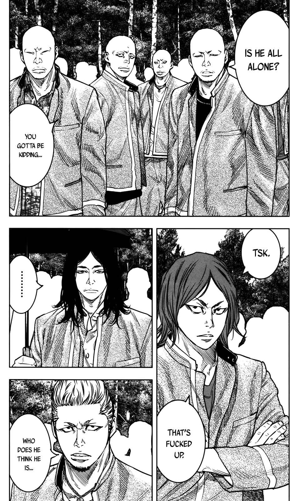 Page 8 Chapter 33 Crows ZERO II - Suzuran x Housen