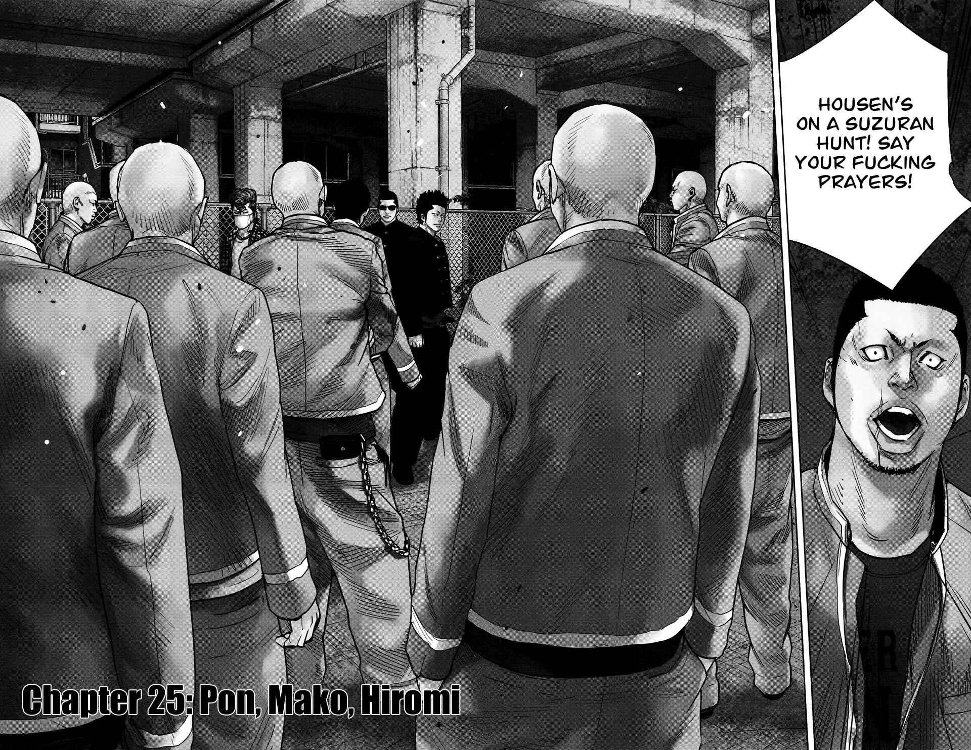 Page 3 Chapter 25 Crows ZERO II - Suzuran x Housen