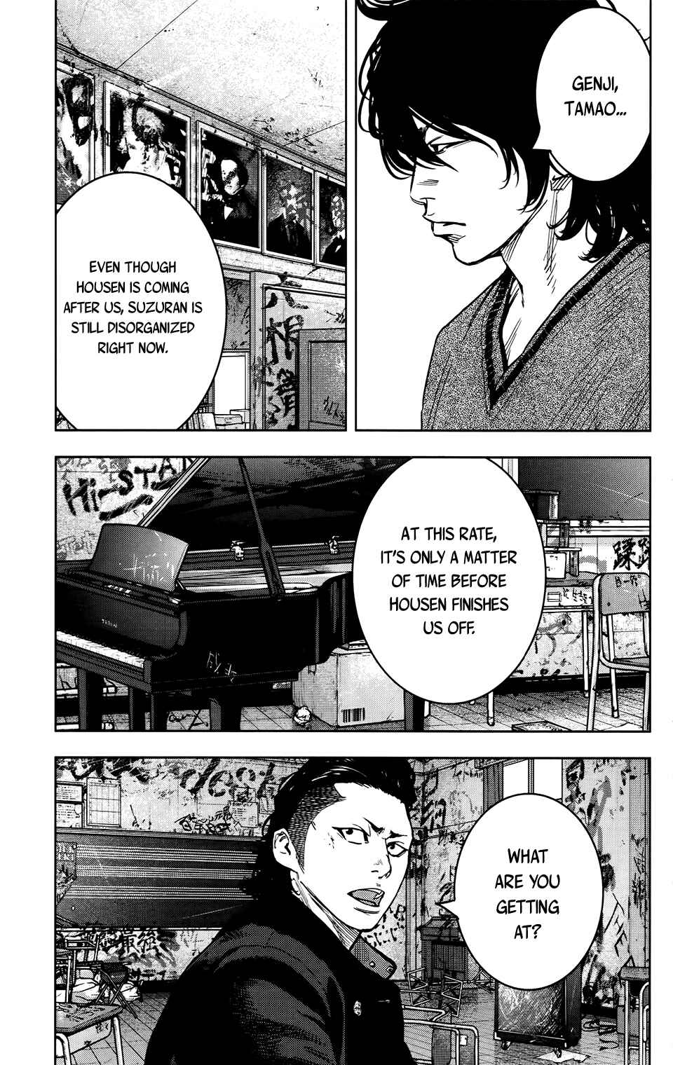 Page 34 Chapter 25 Crows ZERO II - Suzuran x Housen