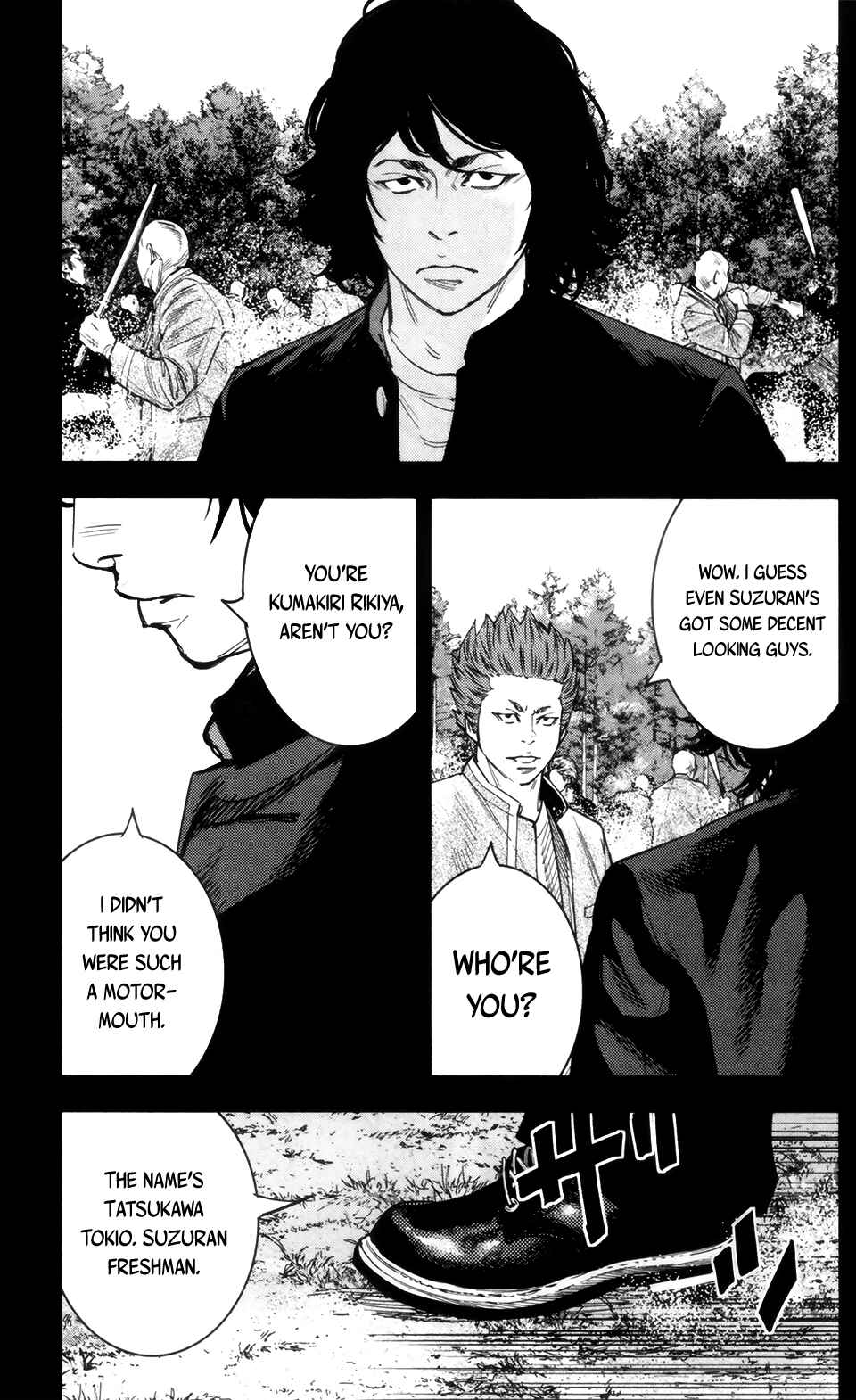 Page 7 Chapter 37 Crows ZERO II - Suzuran x Housen