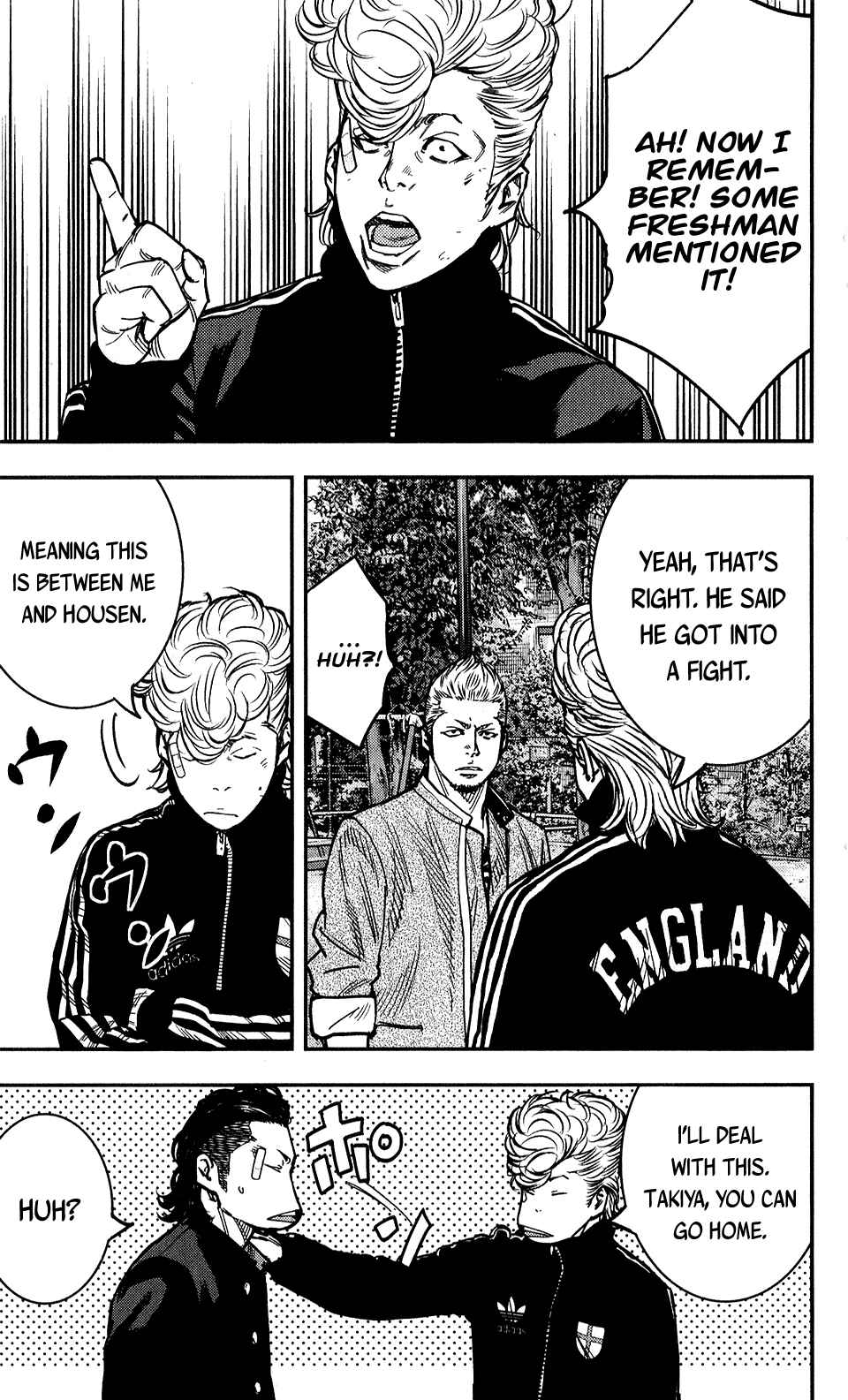 Page 19 Chapter 18 Crows ZERO II - Suzuran x Housen