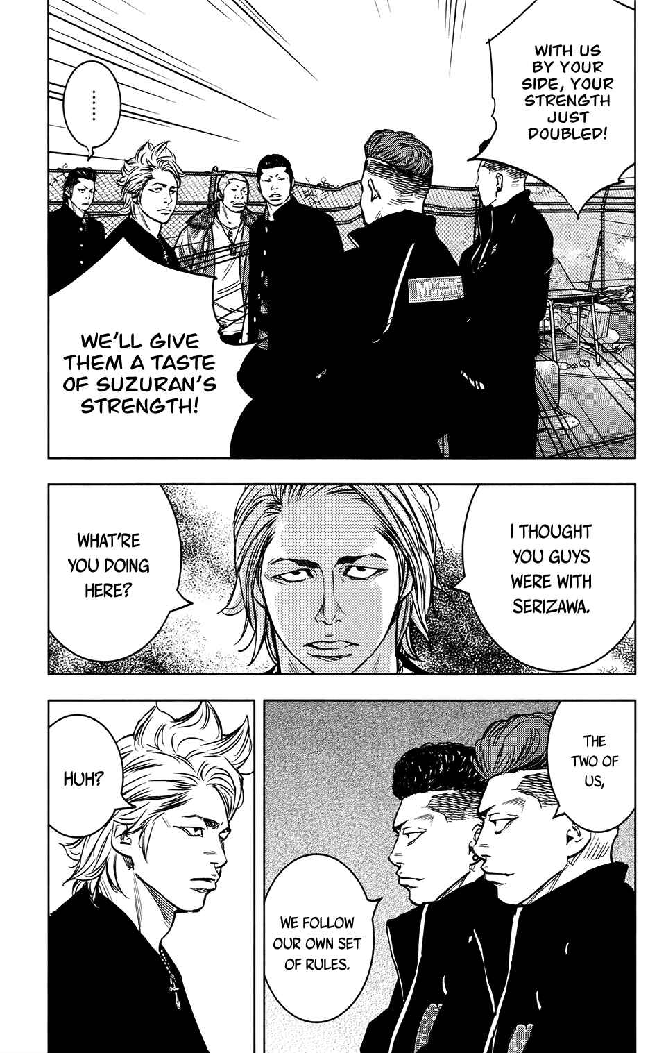 Page 7 Chapter 27 Crows ZERO II - Suzuran x Housen