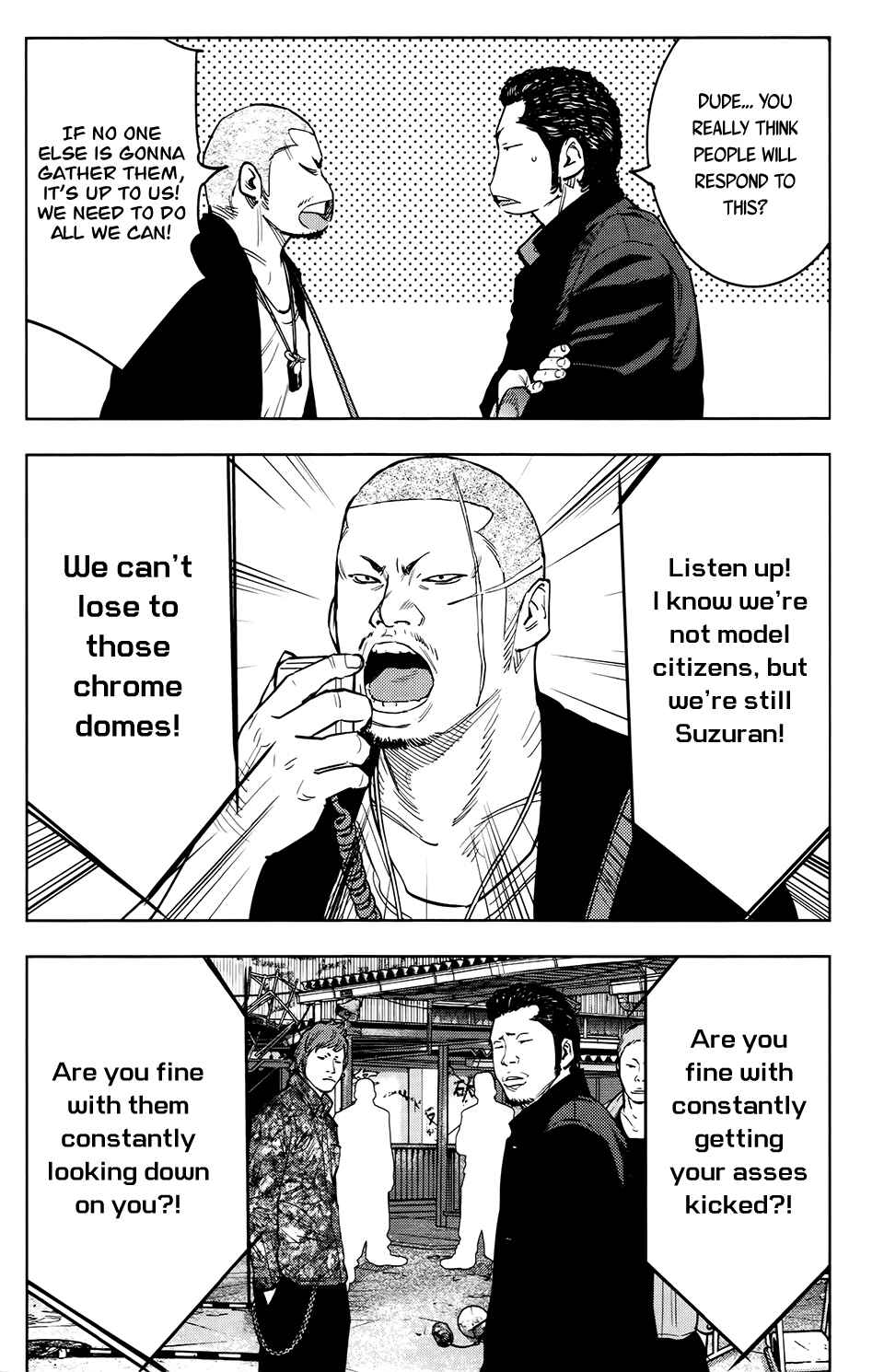 Page 4 Chapter 26 Crows ZERO II - Suzuran x Housen