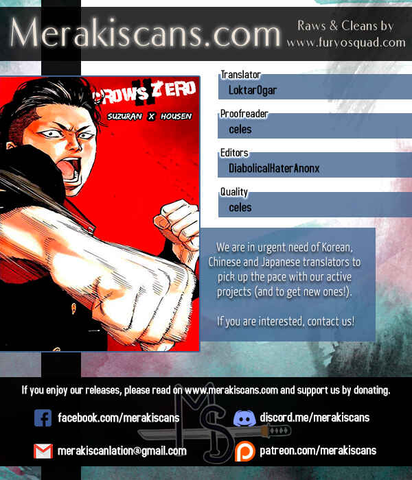 Page 1 Chapter 19 Crows ZERO II - Suzuran x Housen
