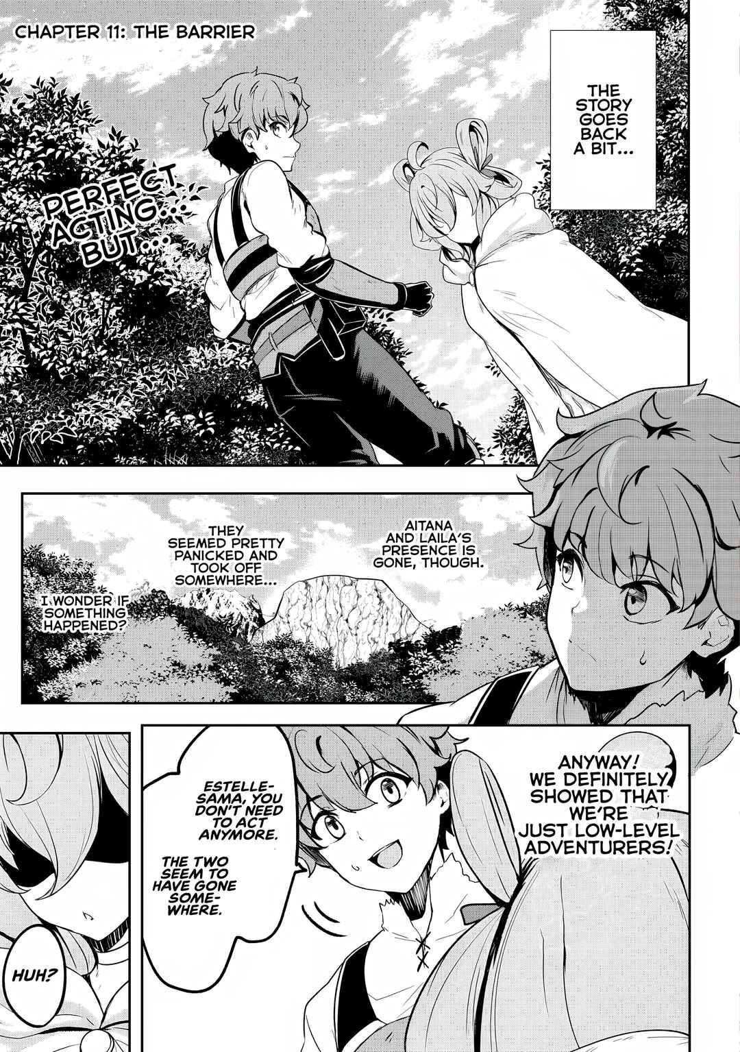 Page 2 Chapter 11 Dore dake Doryoku Shite mo Mannen Level 0 no Ore wa Tsuihou Sareta ~Shin no Teki to Yobareta Shounen wa, Shachiku Megami to Deatte Saikyou no Chikara wo Te ni Ireru~