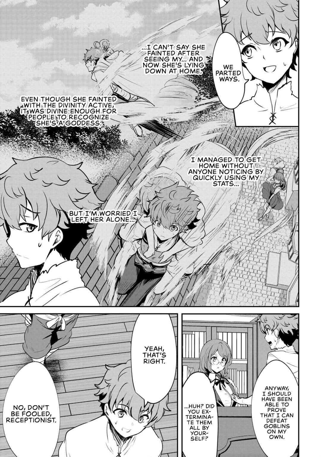 Page 15 Chapter 5 Dore dake Doryoku Shite mo Mannen Level 0 no Ore wa Tsuihou Sareta ~Shin no Teki to Yobareta Shounen wa, Shachiku Megami to Deatte Saikyou no Chikara wo Te ni Ireru~