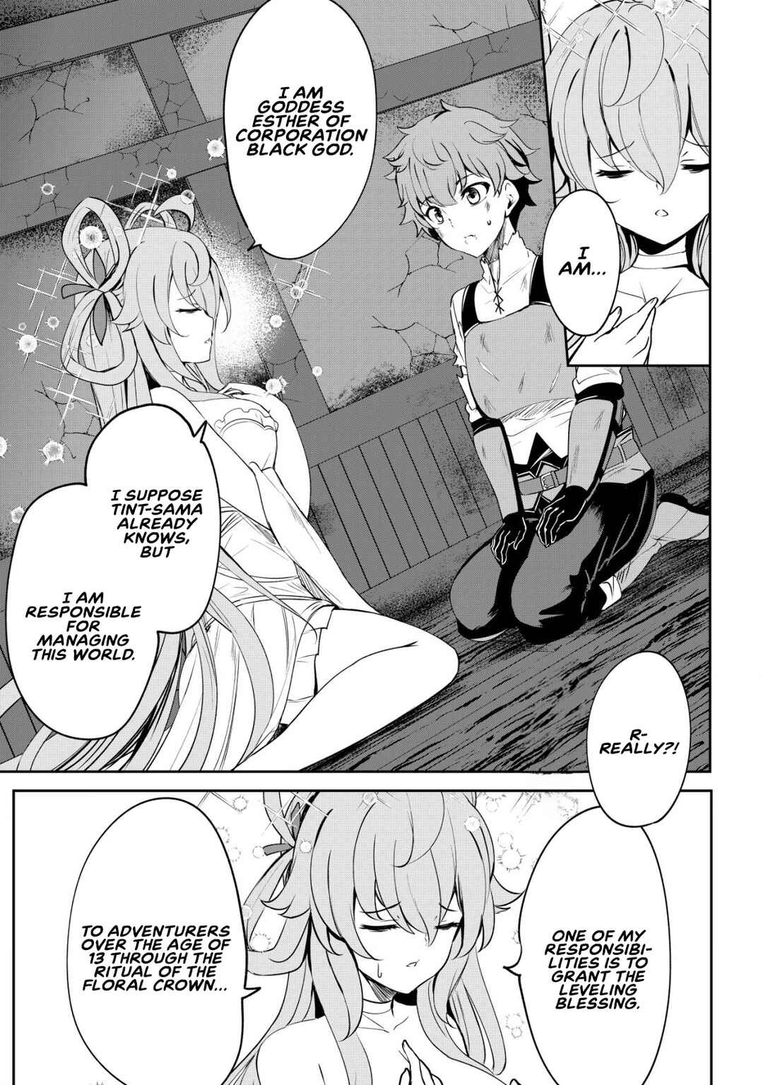 Page 10 Chapter 2 Dore dake Doryoku Shite mo Mannen Level 0 no Ore wa Tsuihou Sareta ~Shin no Teki to Yobareta Shounen wa, Shachiku Megami to Deatte Saikyou no Chikara wo Te ni Ireru~