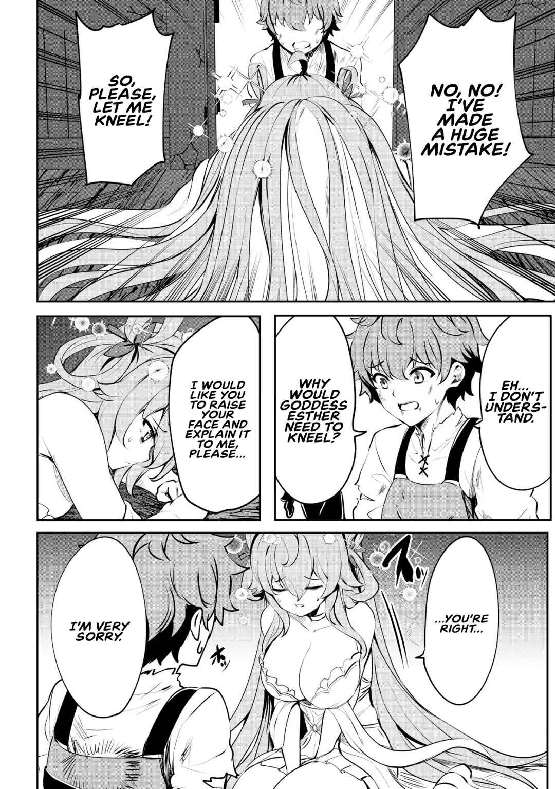 Page 9 Chapter 2 Dore dake Doryoku Shite mo Mannen Level 0 no Ore wa Tsuihou Sareta ~Shin no Teki to Yobareta Shounen wa, Shachiku Megami to Deatte Saikyou no Chikara wo Te ni Ireru~
