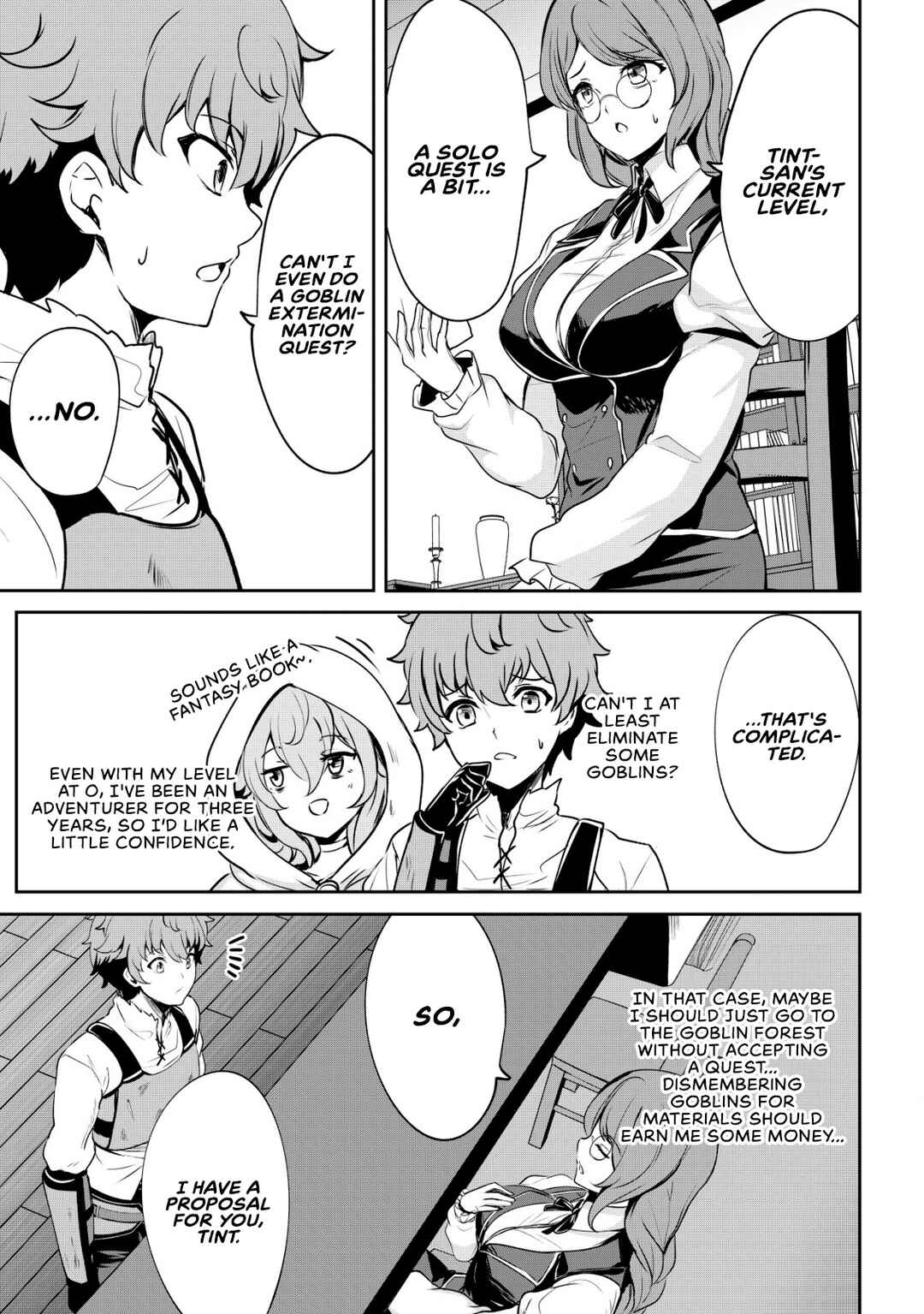 Page 10 Chapter 4 Dore dake Doryoku Shite mo Mannen Level 0 no Ore wa Tsuihou Sareta ~Shin no Teki to Yobareta Shounen wa, Shachiku Megami to Deatte Saikyou no Chikara wo Te ni Ireru~