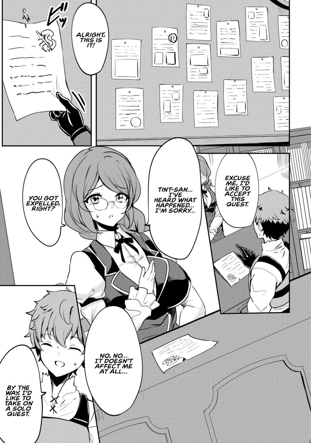 Page 8 Chapter 4 Dore dake Doryoku Shite mo Mannen Level 0 no Ore wa Tsuihou Sareta ~Shin no Teki to Yobareta Shounen wa, Shachiku Megami to Deatte Saikyou no Chikara wo Te ni Ireru~