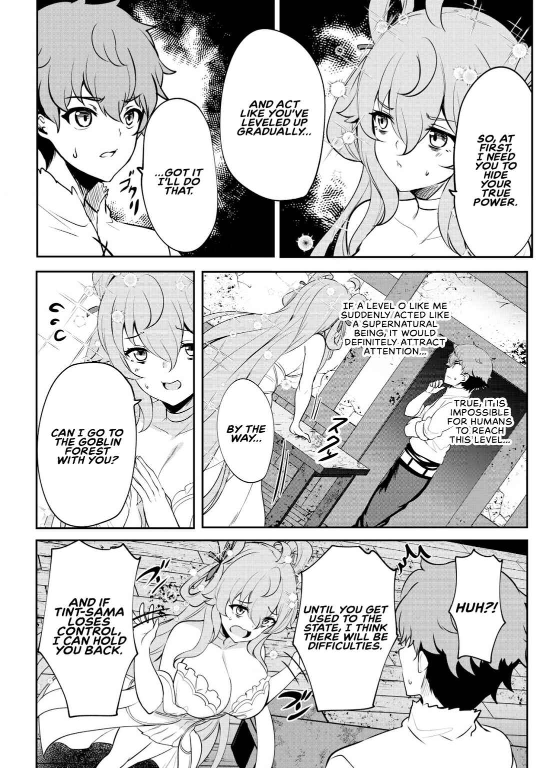 Page 23 Chapter 3 Dore dake Doryoku Shite mo Mannen Level 0 no Ore wa Tsuihou Sareta ~Shin no Teki to Yobareta Shounen wa, Shachiku Megami to Deatte Saikyou no Chikara wo Te ni Ireru~