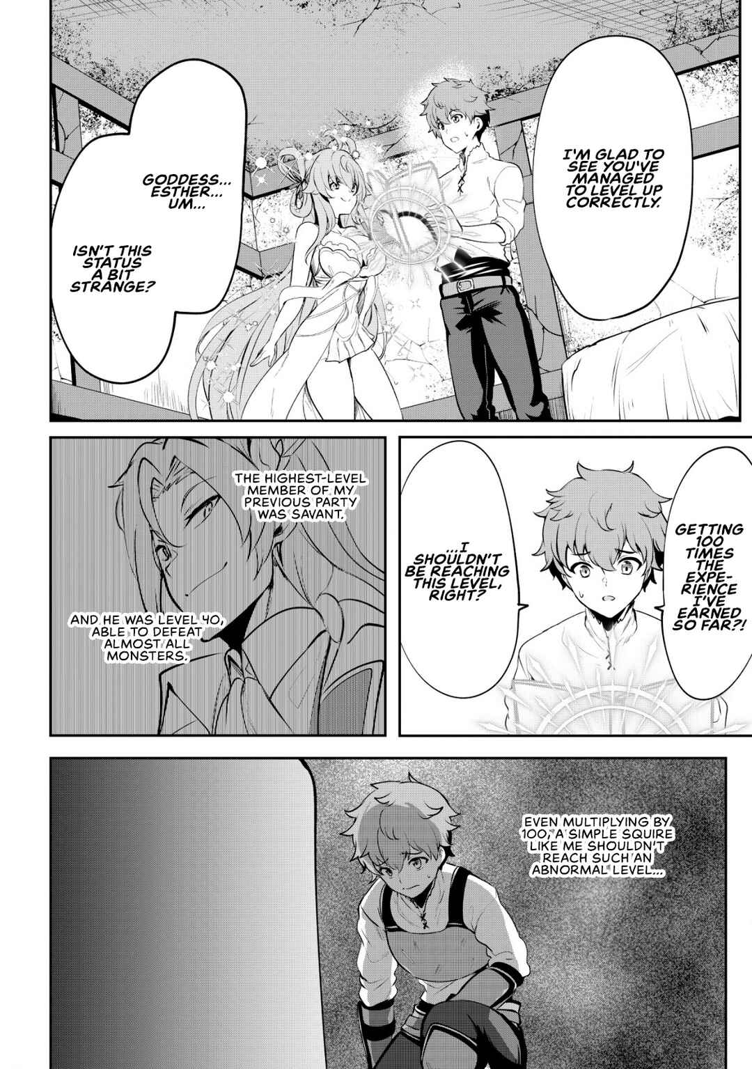 Page 5 Chapter 3 Dore dake Doryoku Shite mo Mannen Level 0 no Ore wa Tsuihou Sareta ~Shin no Teki to Yobareta Shounen wa, Shachiku Megami to Deatte Saikyou no Chikara wo Te ni Ireru~