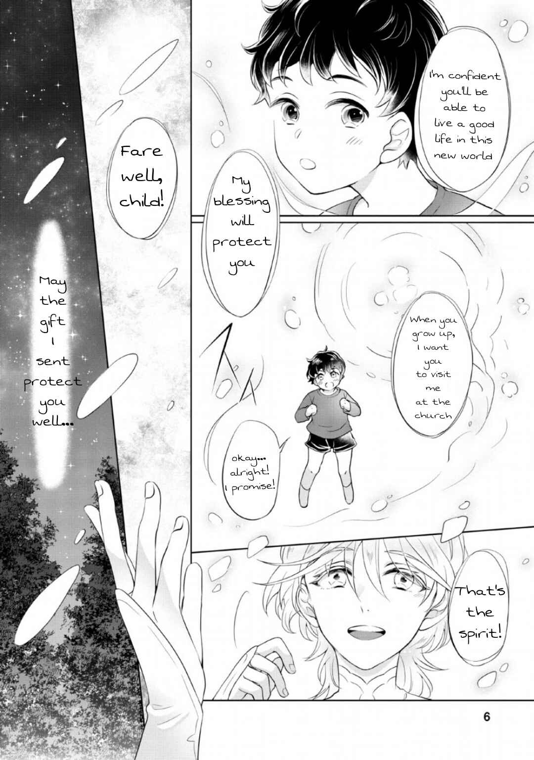 Page 4 Chapter 1.1 Yasashii Kazoku to, Takusan no Mofumofu ni Kakomarete ~Isekai de Shiawase ni Kurashimasu~