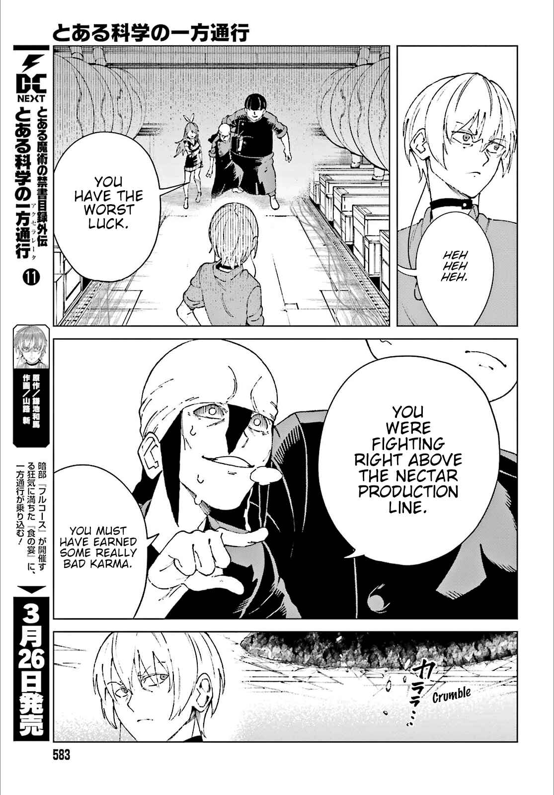 Page 4 Chapter 60 Toaru Kagaku no Accelerator