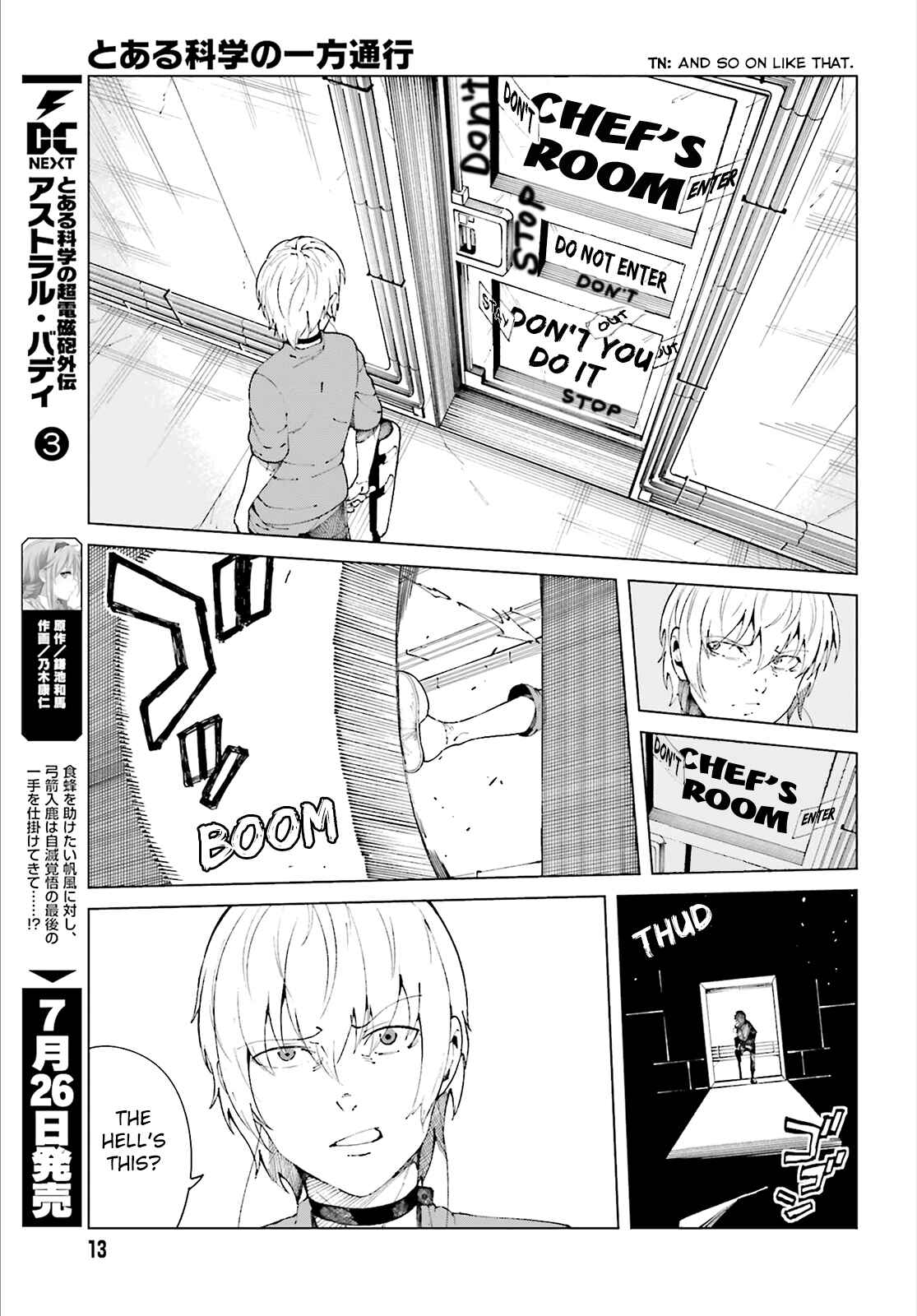 Page 8 Chapter 54 Toaru Kagaku no Accelerator