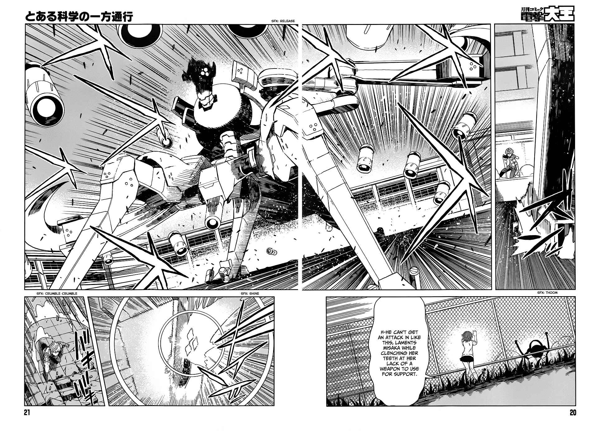 Page 14 Chapter 25 Toaru Kagaku no Accelerator