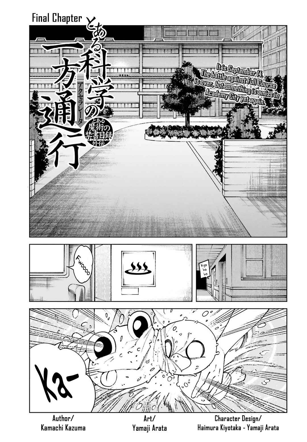 Page 1 Chapter 63 Toaru Kagaku no Accelerator