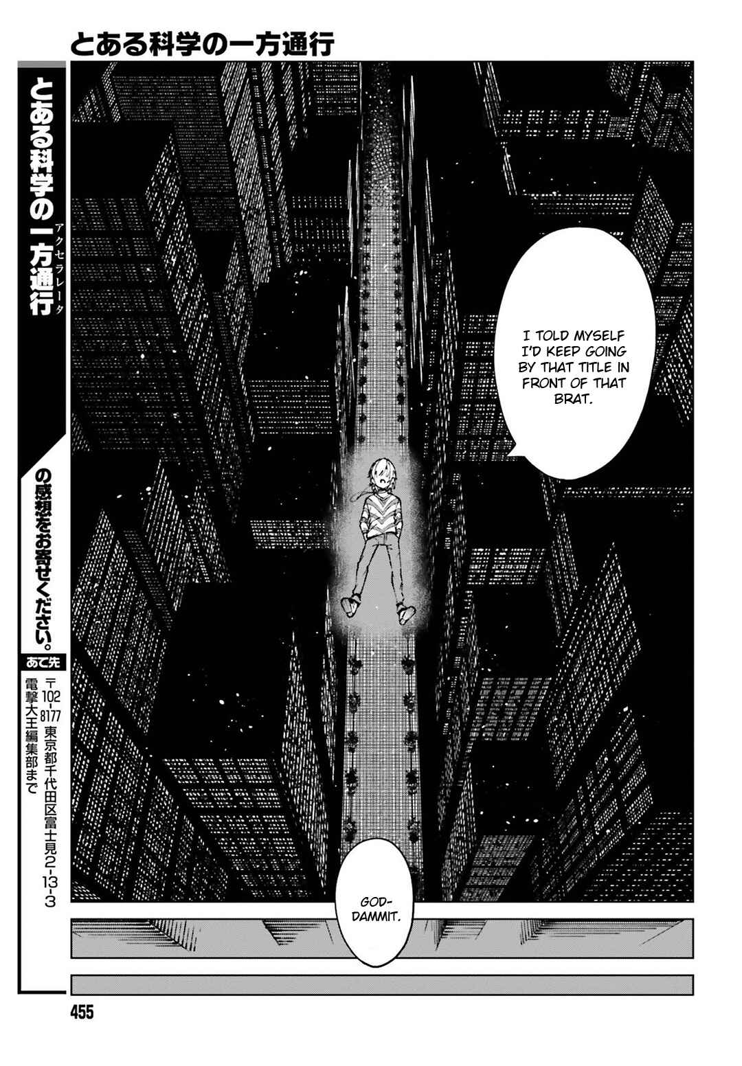 Page 36 Chapter 63 Toaru Kagaku no Accelerator