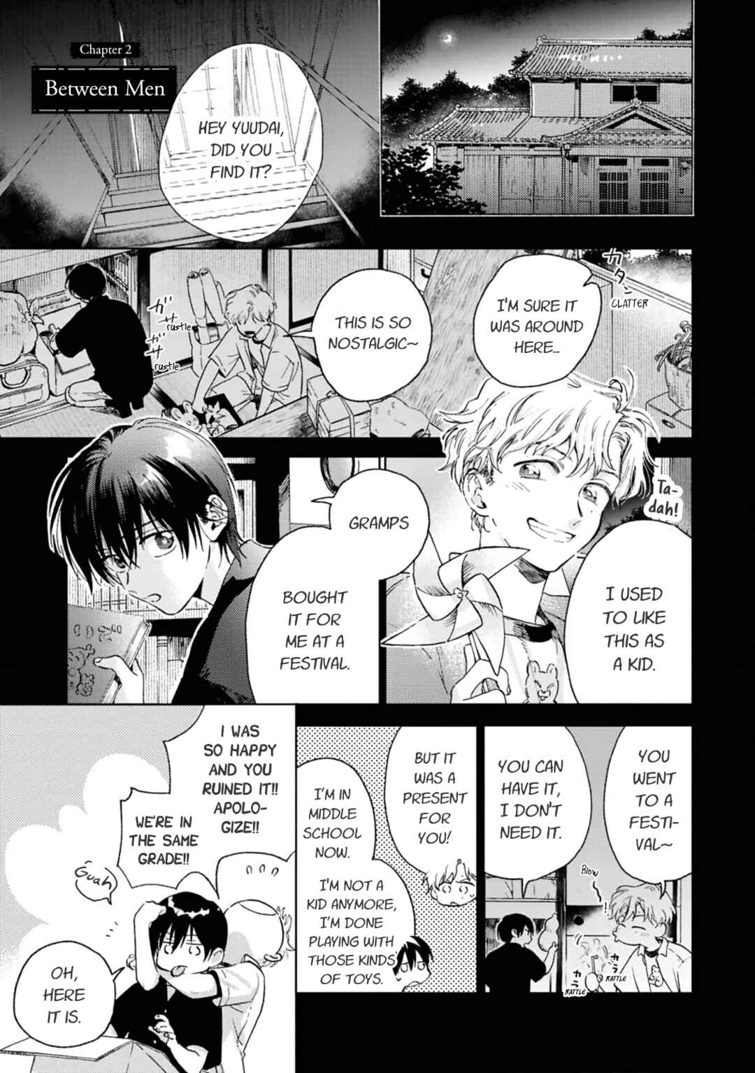 Page 1 Chapter 2 Kanata no Kimi no Te