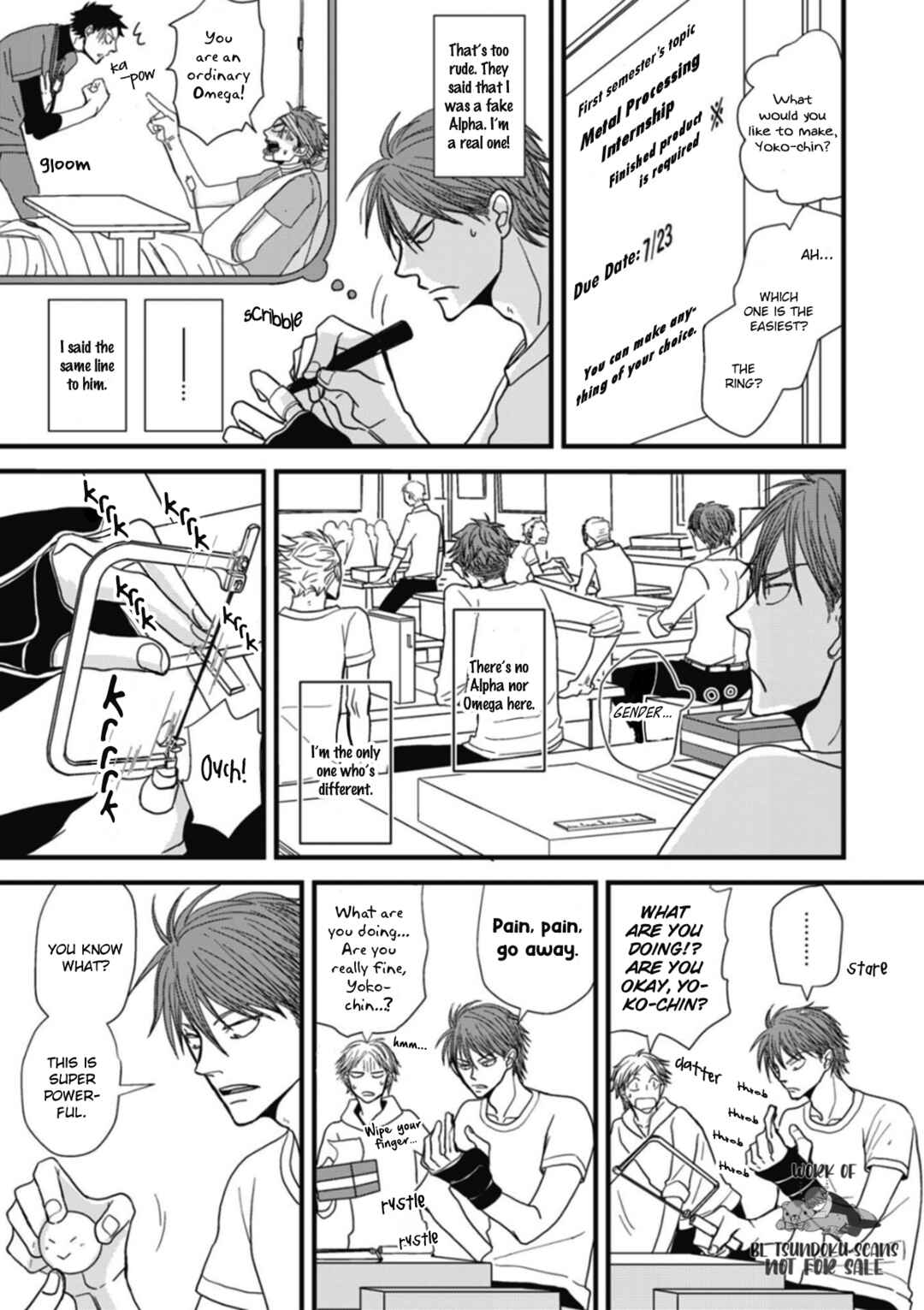 Page 15 Chapter 10 Meppou Yatara to Yowaki ni Kiss