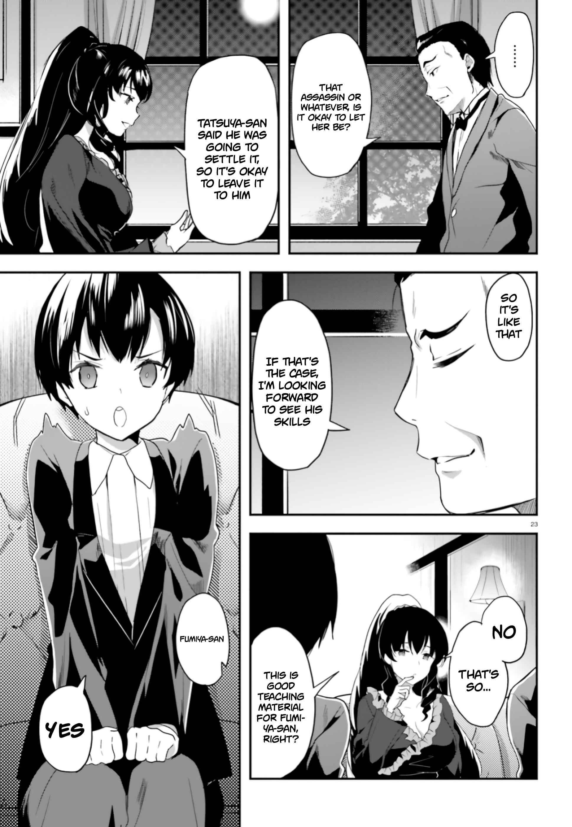Page 24 Chapter 4 Mahouka Koukou no Rettousei - Shiba Tatsuya Ansatsu Keikaku
