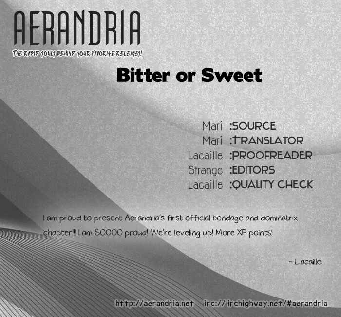 Page 1 Chapter Unknown_8bbe Bitter or Sweet