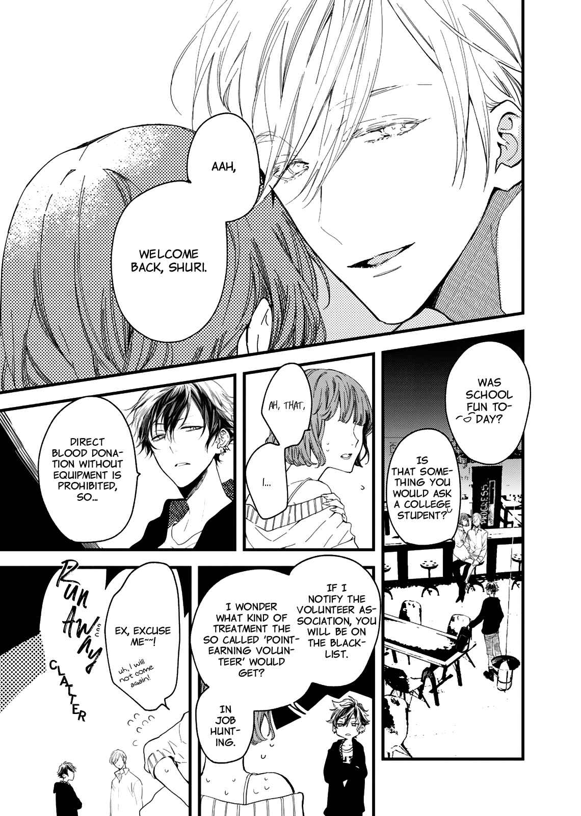 Page 9 Chapter 1 Kyuuketsuki ha Shinzo no Yume wo Miru
