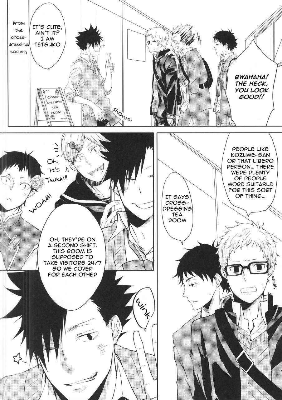 Page 9 Chapter Unknown_0a89 Haikyu!! - Kuroo-san ga Josou de Sematte Kimasu! (Doujinshi)