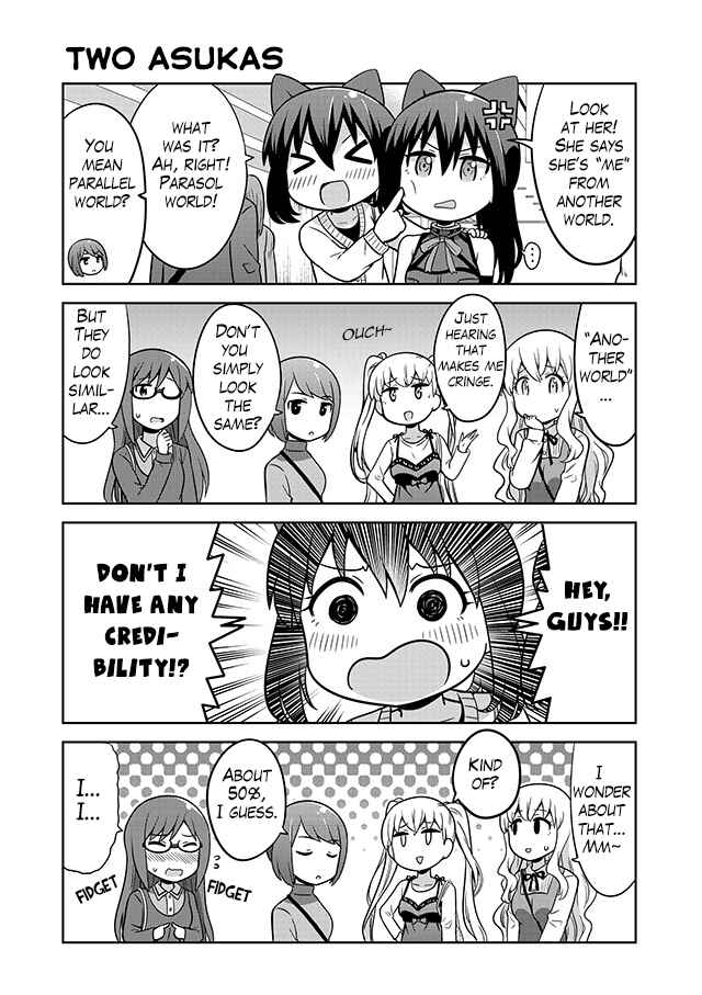 Page 9 Chapter 4 Akanesasu Shoujo 4koma Parallel