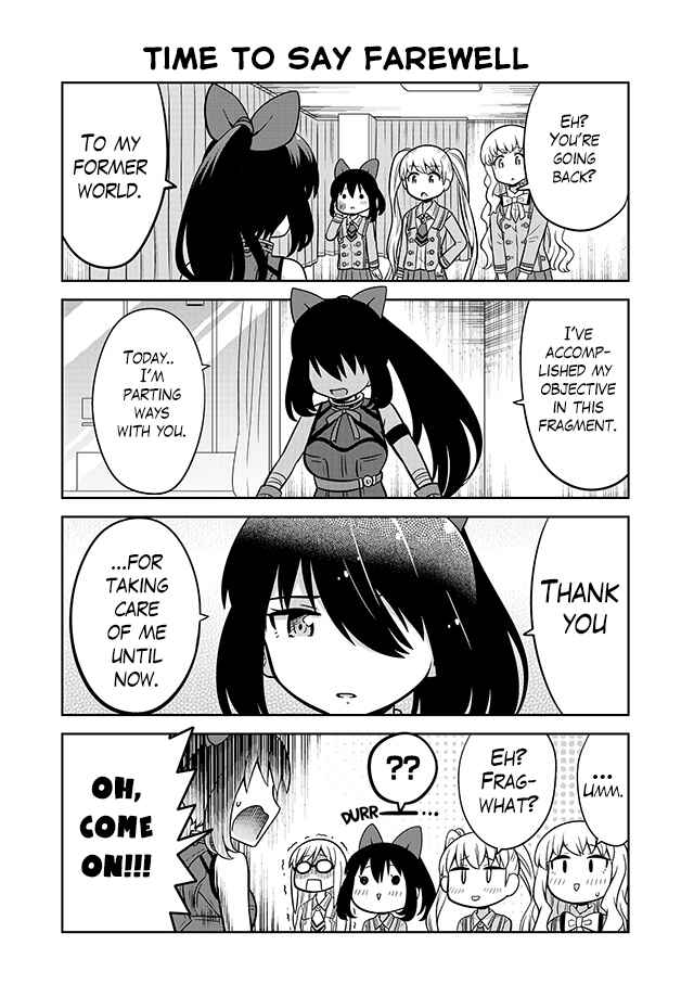 Page 9 Chapter 8 Akanesasu Shoujo 4koma Parallel
