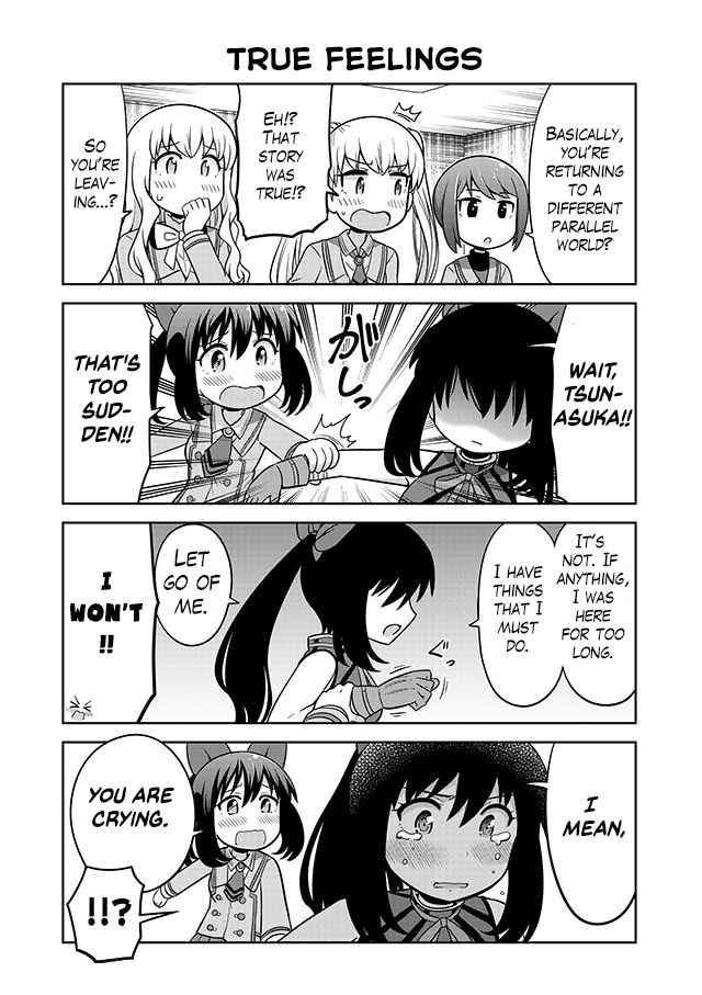 Page 1 Chapter 9 Akanesasu Shoujo 4koma Parallel
