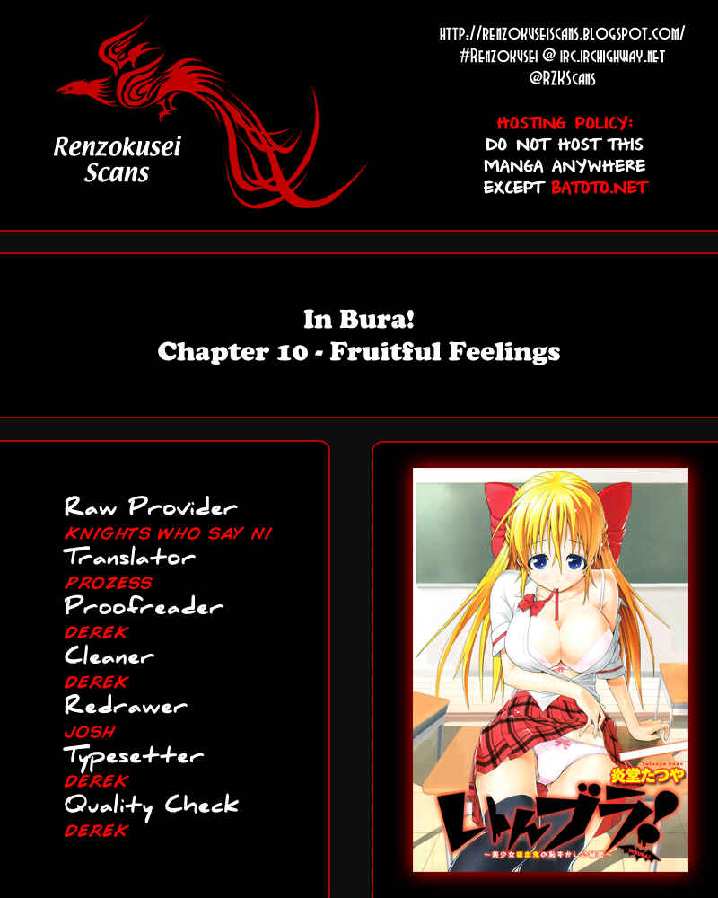 Page 1 Chapter 10 Inbura! ~Bishoujo Kyuuketsuki no Hazukashii Himitsu~