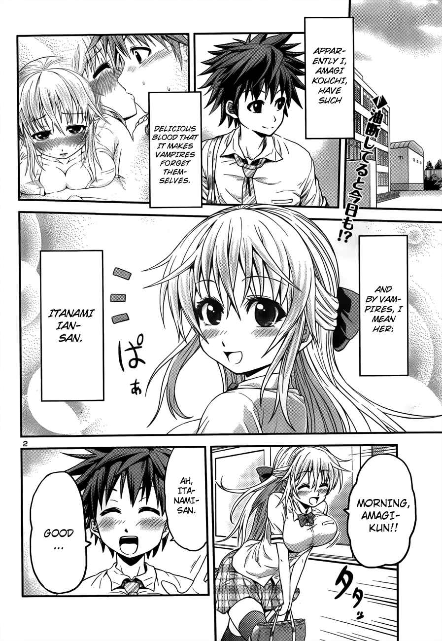 Page 2 Chapter 2 Inbura! ~Bishoujo Kyuuketsuki no Hazukashii Himitsu~