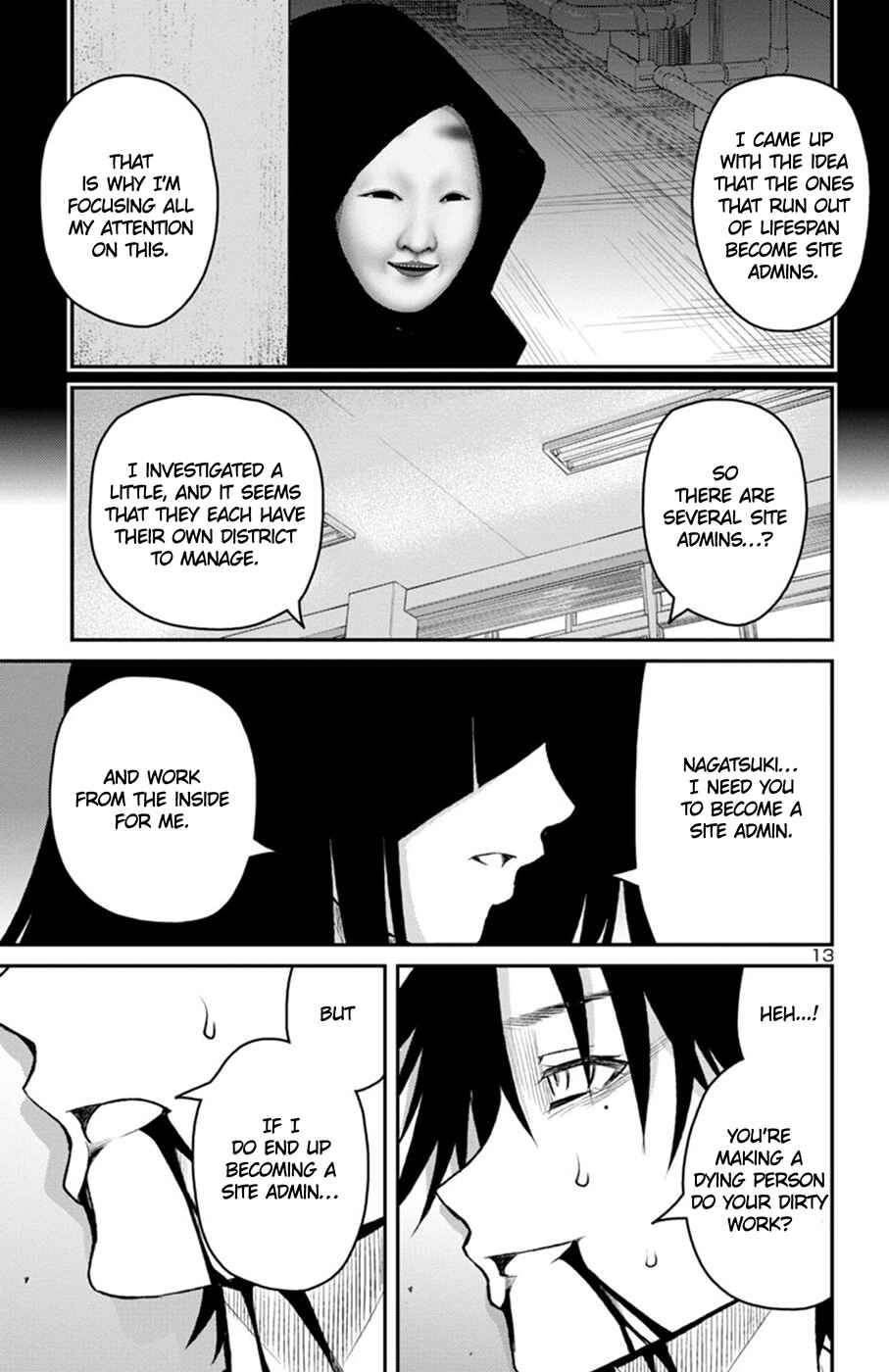 Page 13 Chapter 10 Magical Girl Site Sept