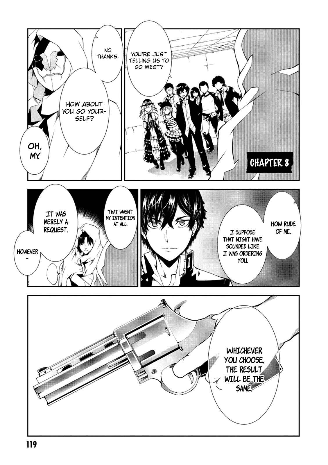 Page 1 Chapter 8 Rengoku Dead Role