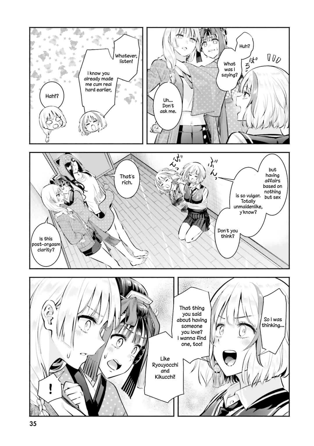 Page 36 Chapter 11 Okiku-san wa Ichatsukitai