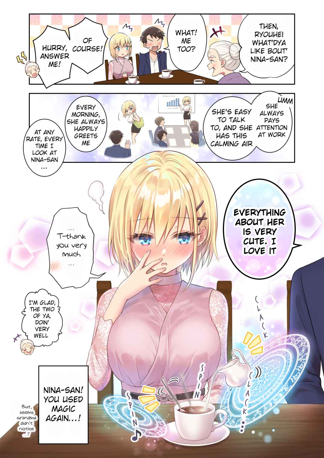 Page 1 Chapter 11 Kaisha no Kouhai ga Mahoutsukai datta