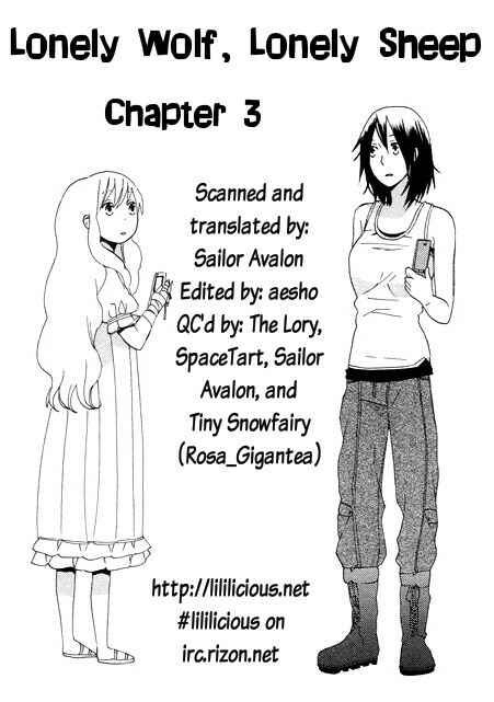 Page 40 Chapter 3 Lonely Wolf, Lonely Sheep