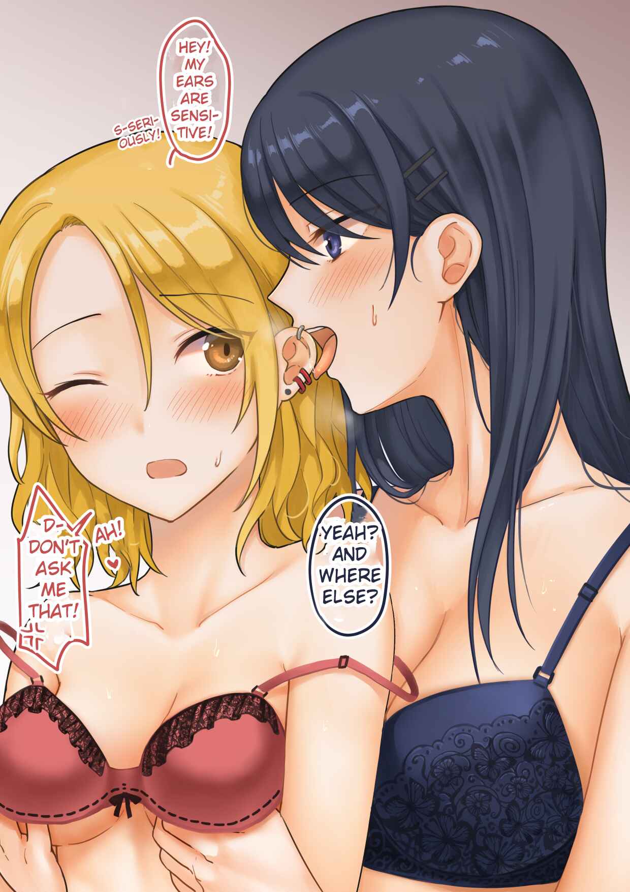 Page 1 Chapter 14.5 For Each Retweet, Two Straight Girls Who Dont Get Along Will Kiss for One Second