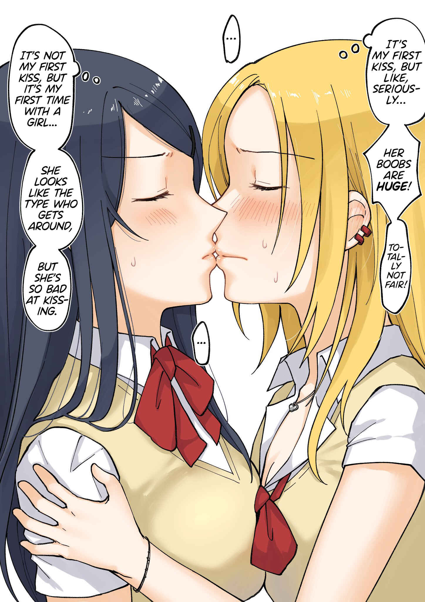 Page 1 Chapter 3 For Each Retweet, Two Straight Girls Who Dont Get Along Will Kiss for One Second